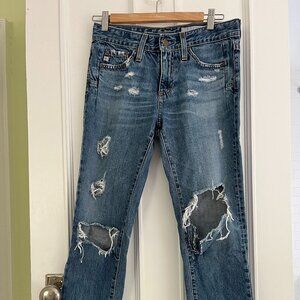 AG Women's straight jean, size 24R.